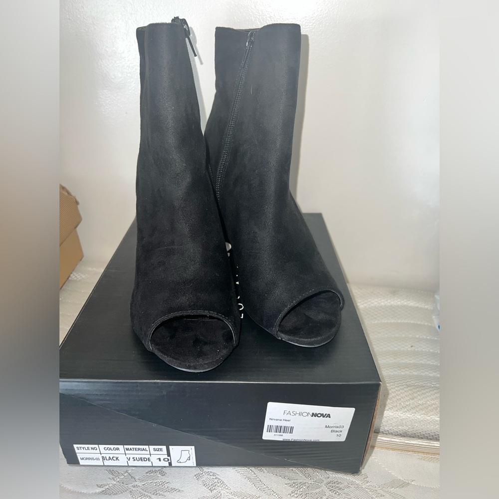Peep Toe Boots